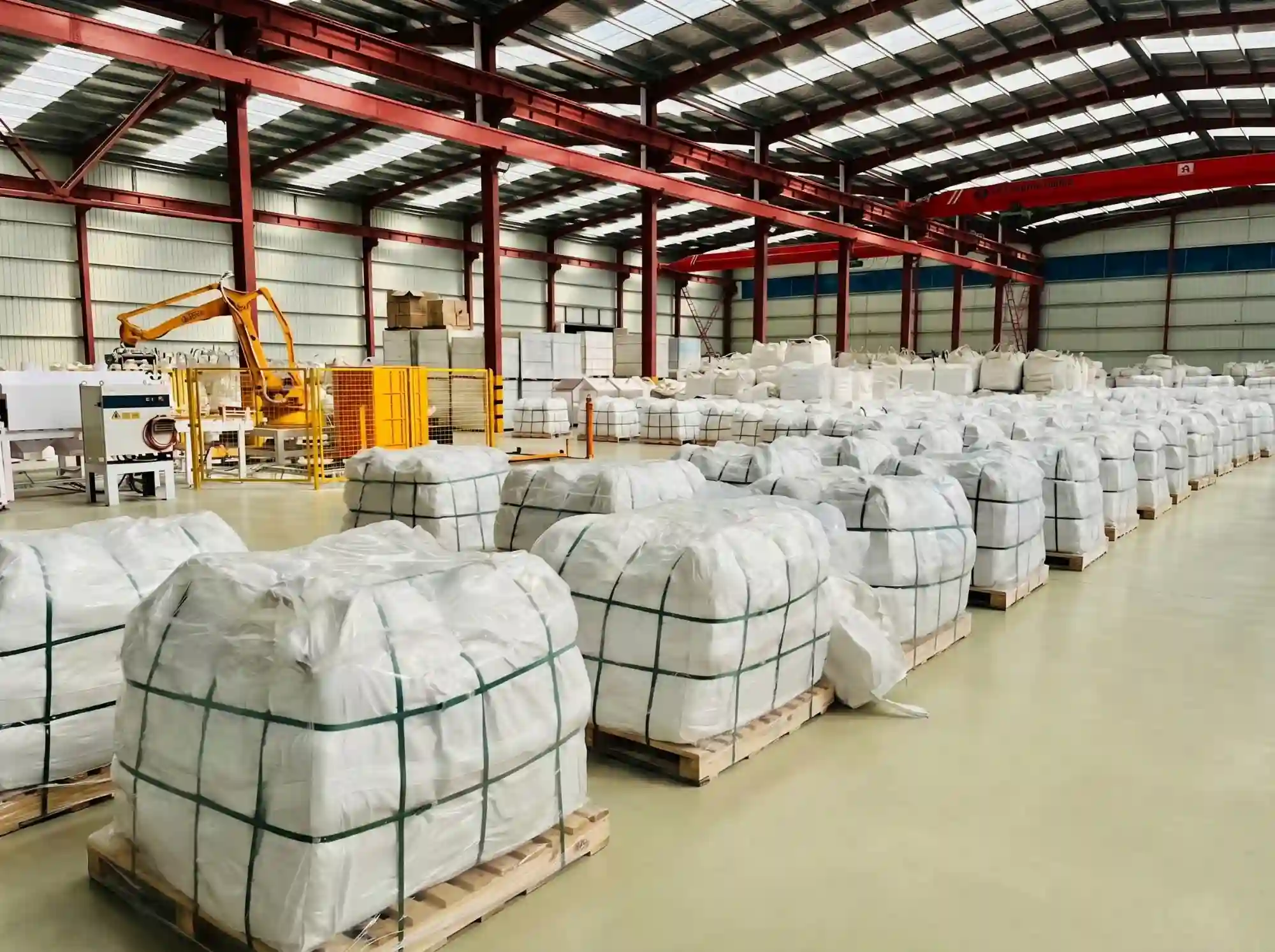 Refractory castable batching and mixing process Zibo production